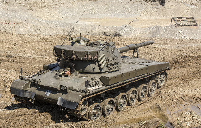 Обои картинки фото pz 61 m-77616, техника, военная техника, бронетехника, танк