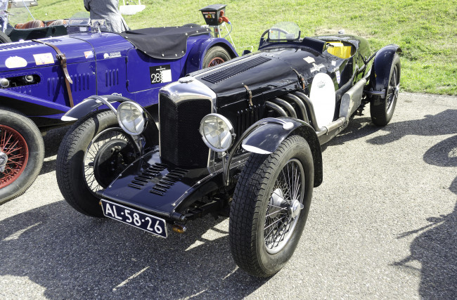 Обои картинки фото riley 916 hp 1936, автомобили, выставки и уличные фото, выставка, история, ретро, автошоу