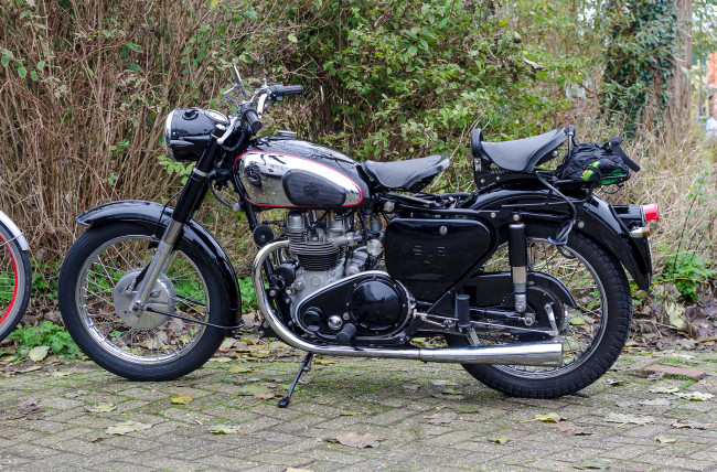 Обои картинки фото matchless g 80 500 cc, мотоциклы, -unsort, автошоу, выставка, история, ретро