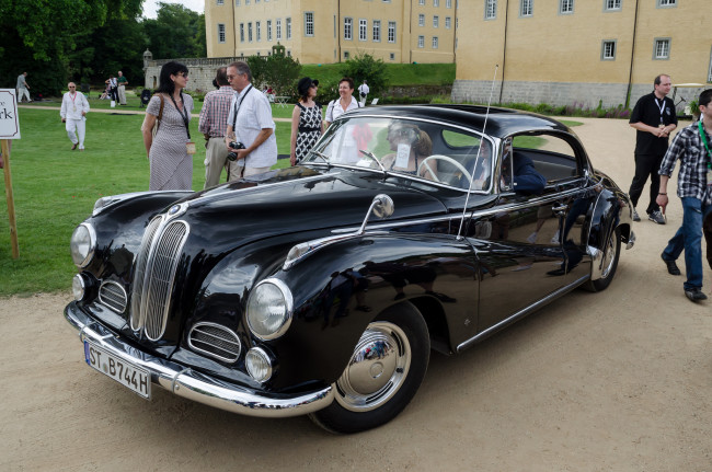 Обои картинки фото bmw 502 coupe autenrieth `darmstadt 1955, автомобили, выставки и уличные фото, история, ретро, автошоу, выставка