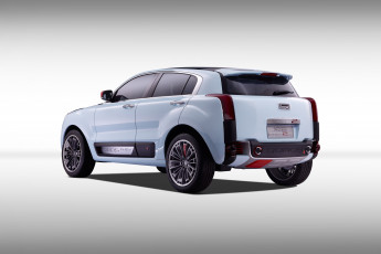 Картинка автомобили qoros phev 2 suv 2015г concept