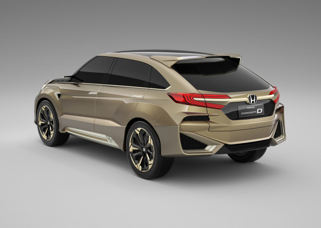 Обои картинки фото автомобили, honda, 2015г, d, concept