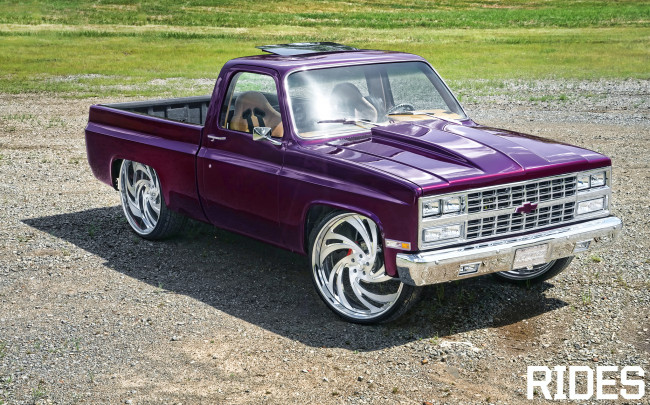 Обои картинки фото автомобили, custom pick-up, chevrolet