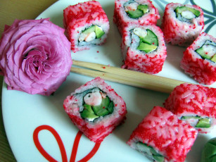 Картинка еда рыба +морепродукты +суши +роллы японская кухня