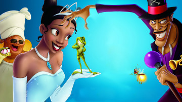 обоя мультфильмы, the princess and the frog, персонаж