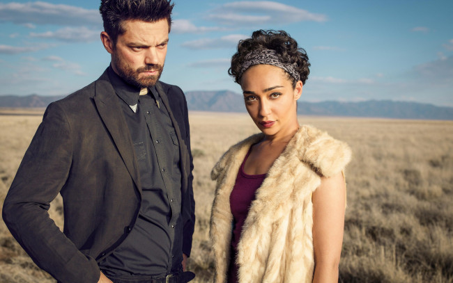 Обои картинки фото кино фильмы, preacher, dominic, cooper, ruth, negga