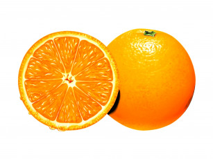 Картинка рисованное еда апельсин цитрус