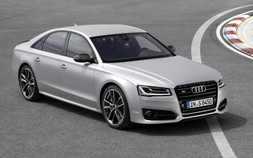 обоя audi s8, автомобили, audi, белый, дорога