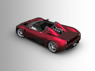 Картинка 2008 scuderia bizzarrini livorno p538 barchetta автомобили 3д