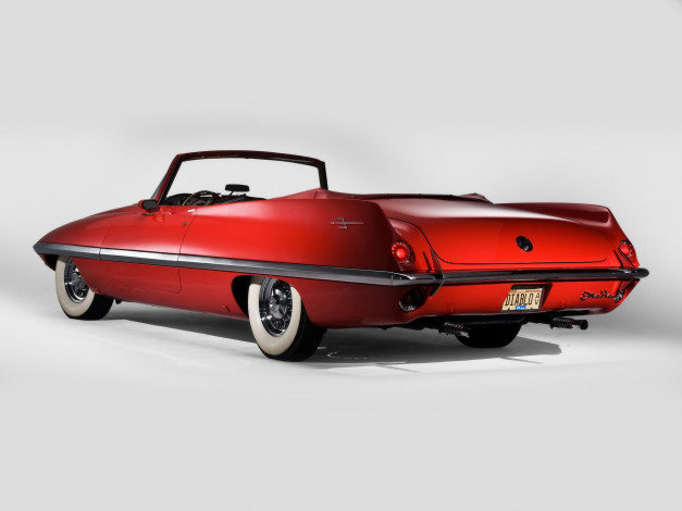 Обои картинки фото 1957, chrysler, diablo, concept, автомобили