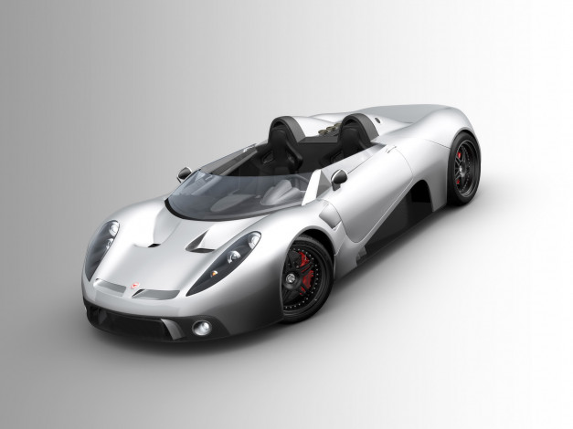 Обои картинки фото 2008, scuderia, bizzarrini, livorno, p538, barchetta, автомобили, 3д