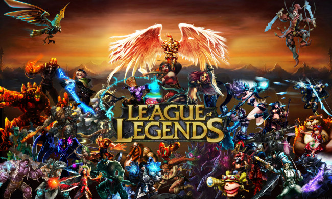 Обои картинки фото league, of, legends, видео, игры, герои, персонажи