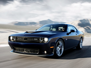 обоя автомобили, dodge, темный, lc, 2015г, srt, challenger