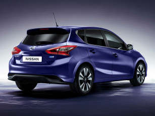 обоя автомобили, nissan, datsun, pulsar, 2014г, синий