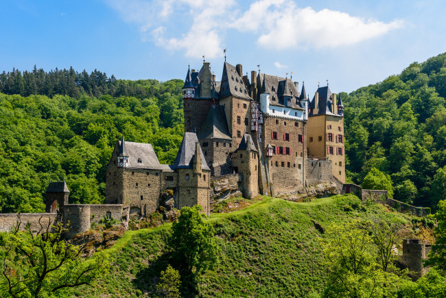 Обои картинки фото castle eltz, города, замки германии, замок