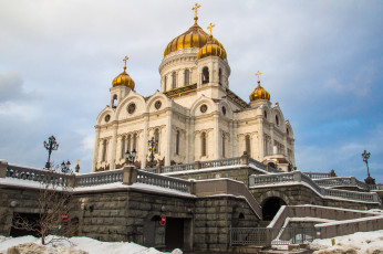 Картинка cathedral+of+christ+a+savior города москва+ россия храм