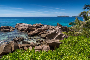 Картинка seychelles природа тропики океан острова