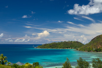 обоя seychelles, природа, тропики, острова, океан