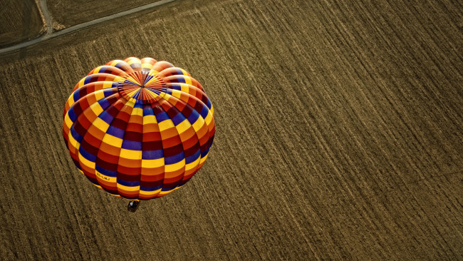 Обои картинки фото авиация, воздушные шары, фотография, воздушные, шары, с, высоты, птичьего, полета