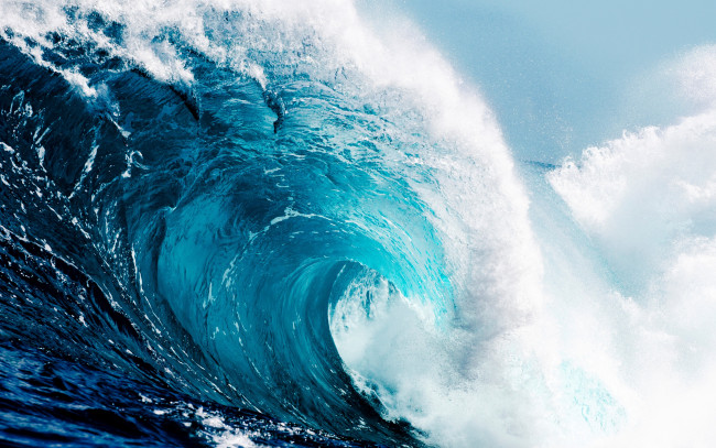 Обои картинки фото природа, стихия, океан, wave, волна