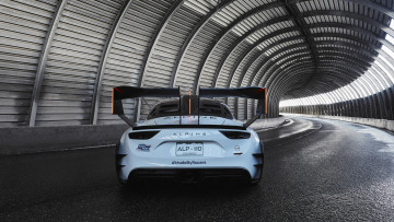 Картинка автомобили alpine a110 pikes peak 2023 автомобиль транспорт средство передвижения