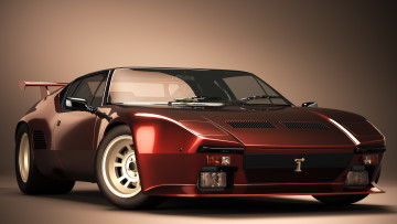 обоя автомобили, 3д, detomaso