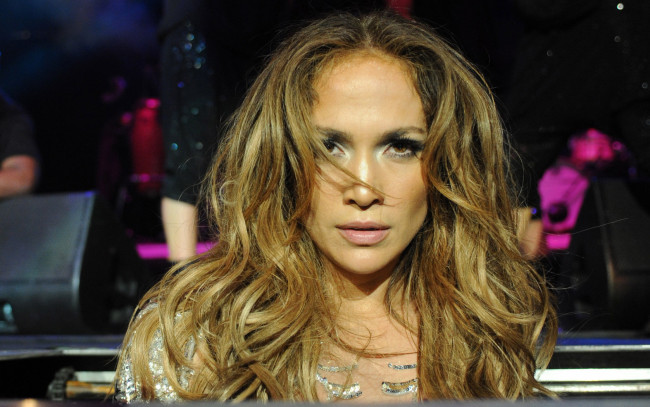 Обои картинки фото Jennifer Lopez, девушки, , , лохматые, волосы, пристальный, взгляд