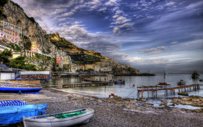 Обои картинки фото города, пейзажи, amalfi, campania, italy