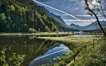 Картинка природа реки озера горы небо