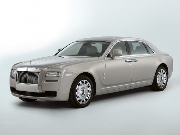 Обои картинки фото 2011, rolls, royce, ghost, extended, wheelbase, автомобили, rolls-royce