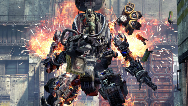 Обои картинки фото titanfall, видео игры, механоид