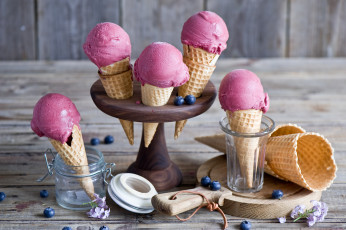 Картинка еда мороженое +десерты десерт сладость шарики
