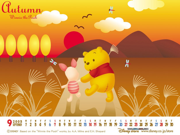 Обои картинки фото мультфильмы, winnie, the, pooh