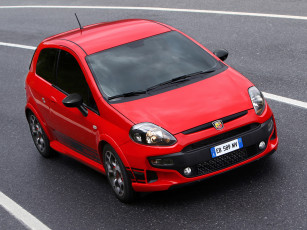 Картинка abarth punto evo 2010 автомобили fiat