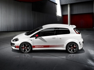 Картинка abarth punto evo 2010 автомобили fiat