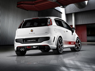 Картинка abarth punto evo 2010 автомобили fiat