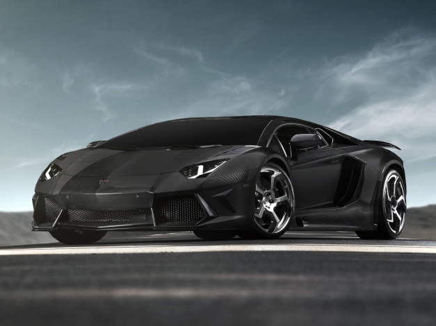 Обои картинки фото mansory, lamborghini, aventador, lp700, carbonado, автомобили, auto