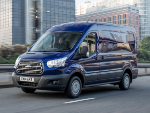 Картинка автомобили ford синий 2014г uk-spec l2h2 van transit