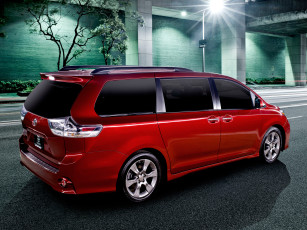 Картинка автомобили toyota sienna 2015г se