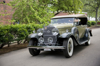 Картинка cadillac+355a +1931 автомобили классика выставка автопробег автошоу