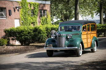 Картинка chrysler+royal +1937 автомобили классика автопробег выставка автошоу