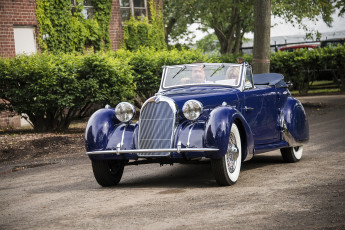 Картинка talbot+lago+t23+convertible +1938 автомобили talbot автопробег выставка автошоу