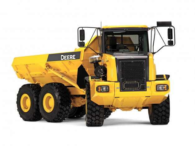 Обои картинки фото техника, строительная техника, 250d, adt, deere, series, ii