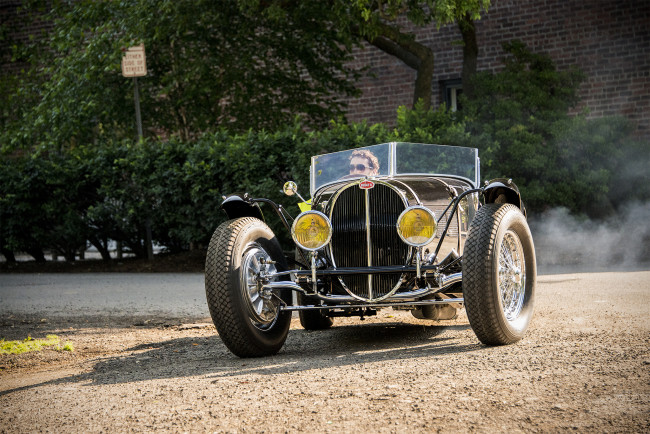Обои картинки фото bugatti type 51 gp open,  1931, автомобили, классика, автошоу, автопробег, выставка