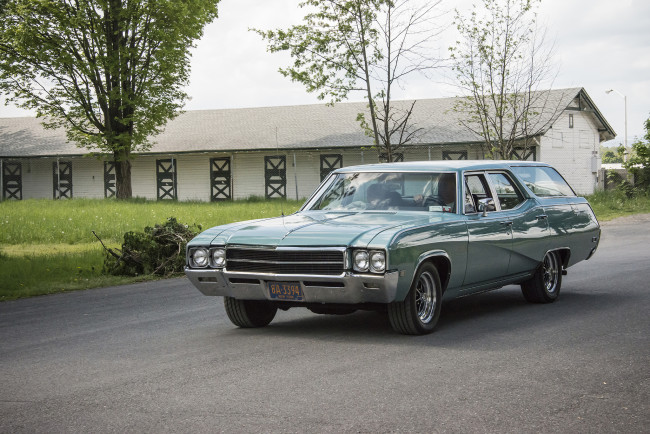 Обои картинки фото buick sport wagon,  1968, автомобили, buick, автопробег, автошоу, выставка