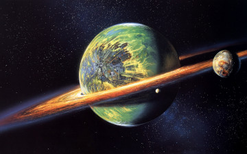Картинка фэнтези другое planet green sci fi