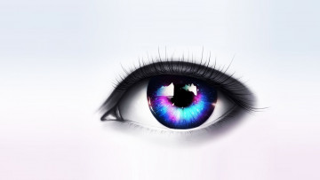 Картинка рисованное минимализм глаз