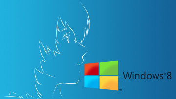 Картинка компьютеры windows+8 логотип фон