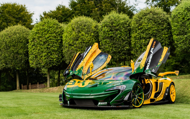 Обои картинки фото автомобили, mclaren, p1, гиперкар