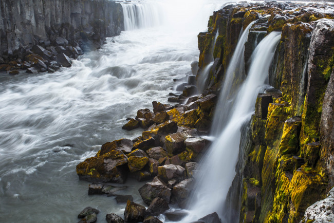 Обои картинки фото водопад сельфосс, природа, водопады, исландия, водопад, сельфосс